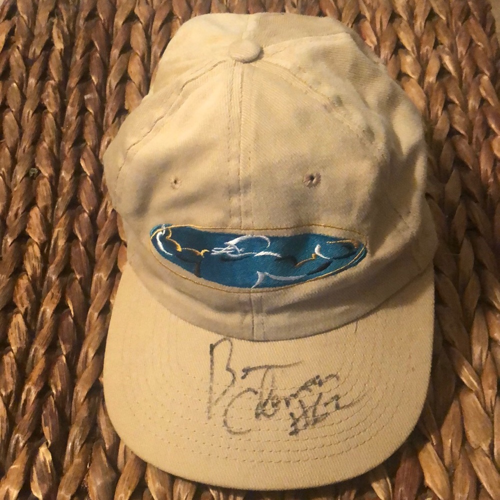 NFL Jaguar  🐆 1999 Camp Coughlin Camp Signed Cap